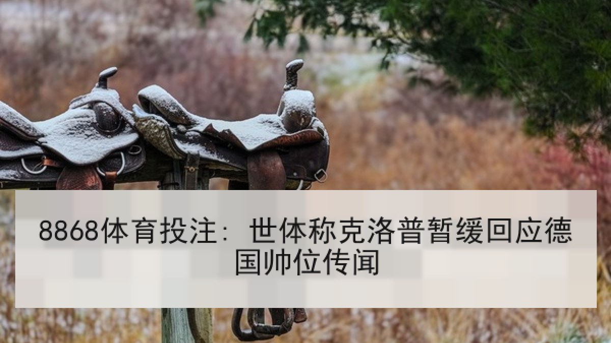 8868体育投注: 世体称克洛普暂缓回应德国帅位传闻